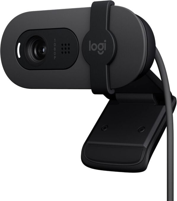 Webcam Full HD Logitech Brio 100 com Microfone Integrado, vale a pena