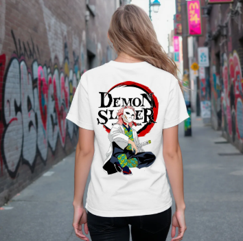 Camisas Estampadas Demon Slayer